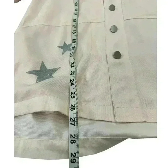 ANTROPOLOGIE CURRENT AIR LIGHT WEIGHT OVER SIZED CORDUROY SHACKET PINK SIZE M - Picture 12 of 14